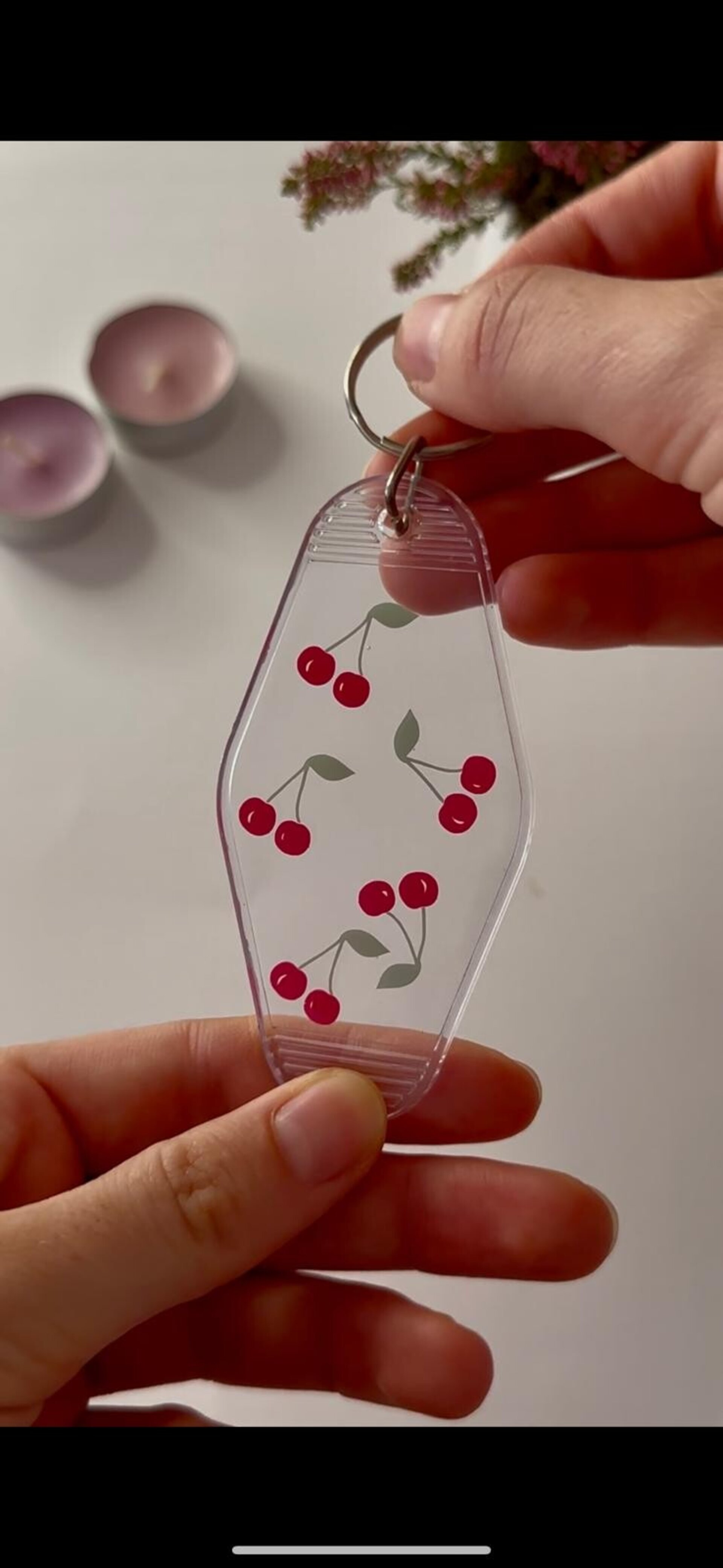 Llavero motel "CEREZAS" - 1