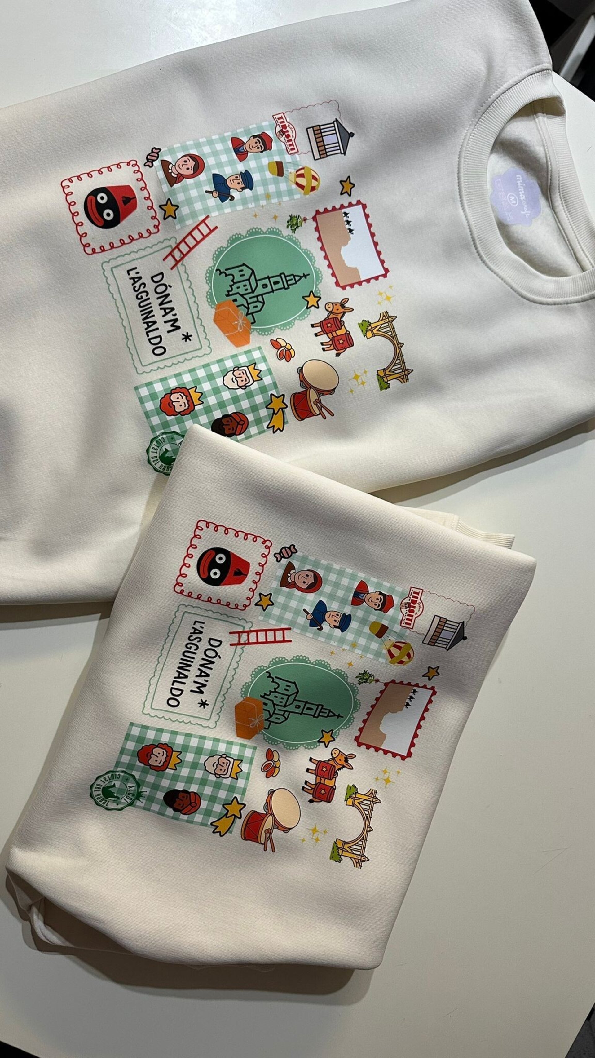 Sudadera "Dona`m l'asguinaldo" - 2