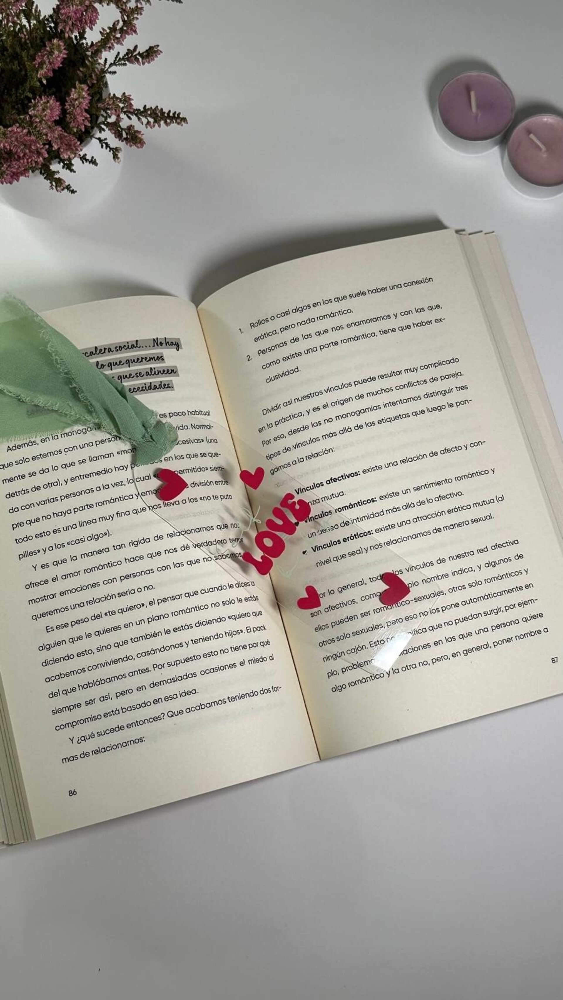 MARCAPÁGINAS "Self love baby" - 1