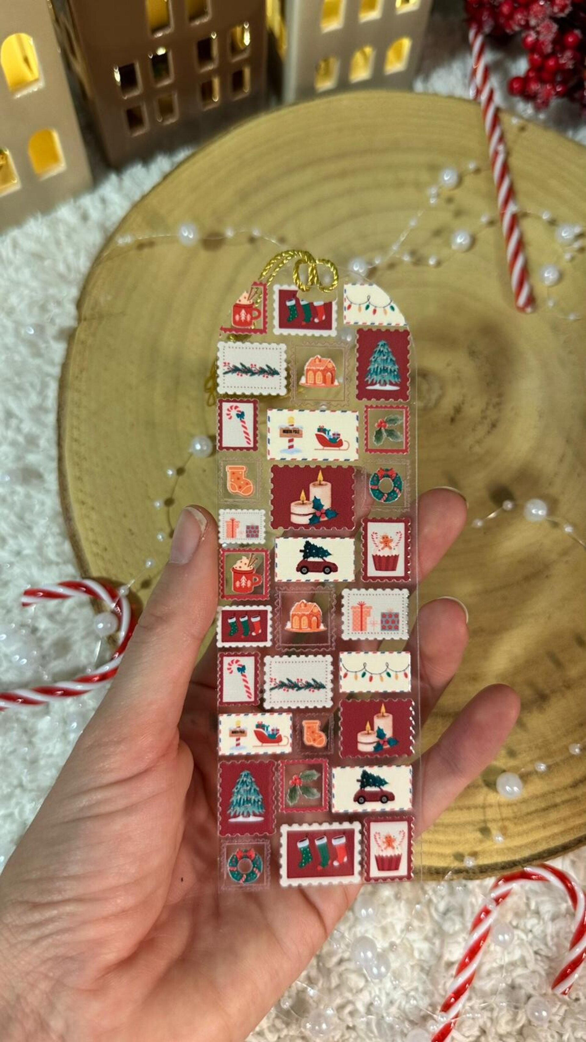 MARCAPÁGINAS "POSTALES NAVIDEÑAS" - 2