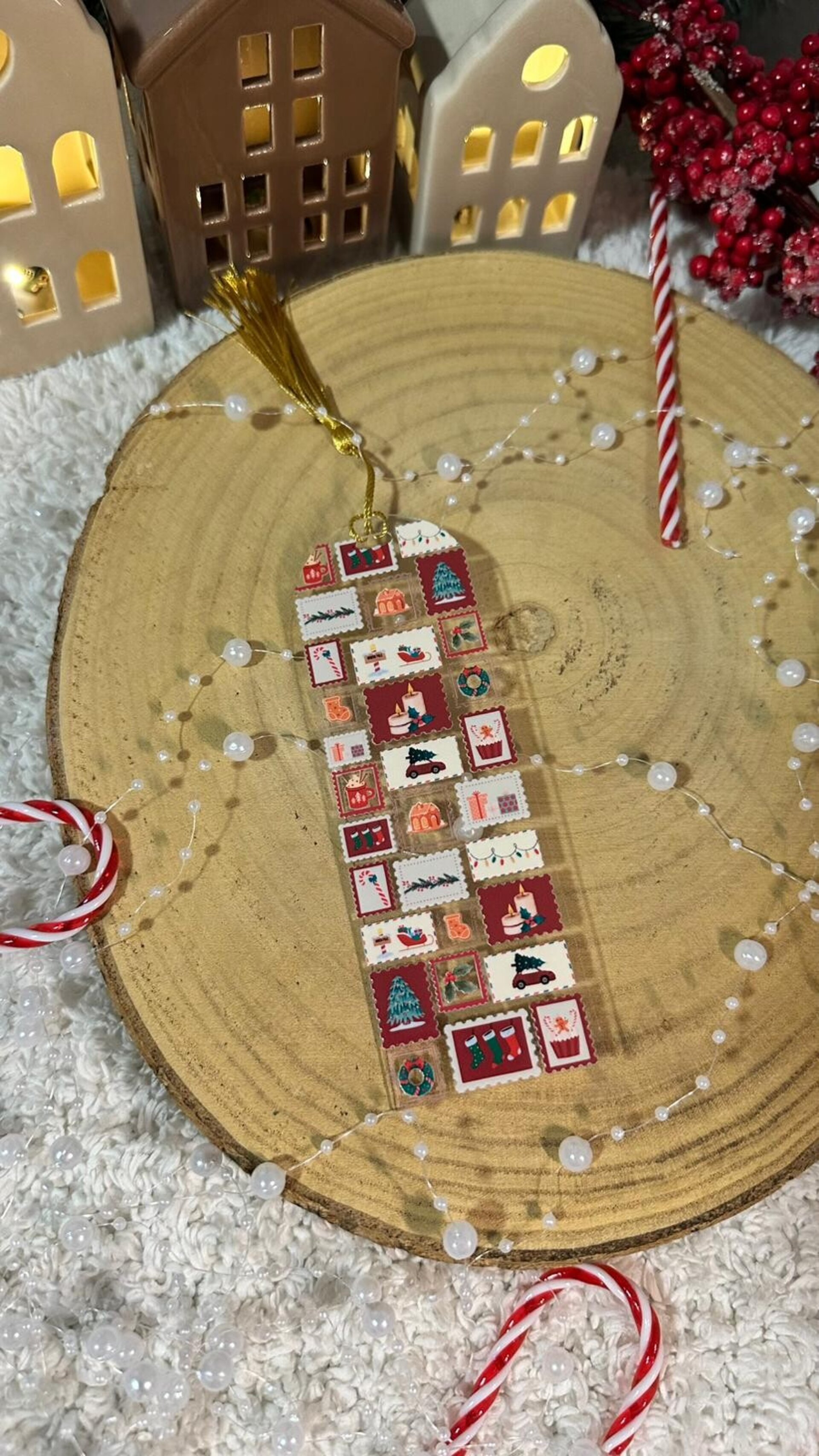 MARCAPÁGINAS "POSTALES NAVIDEÑAS" - 1