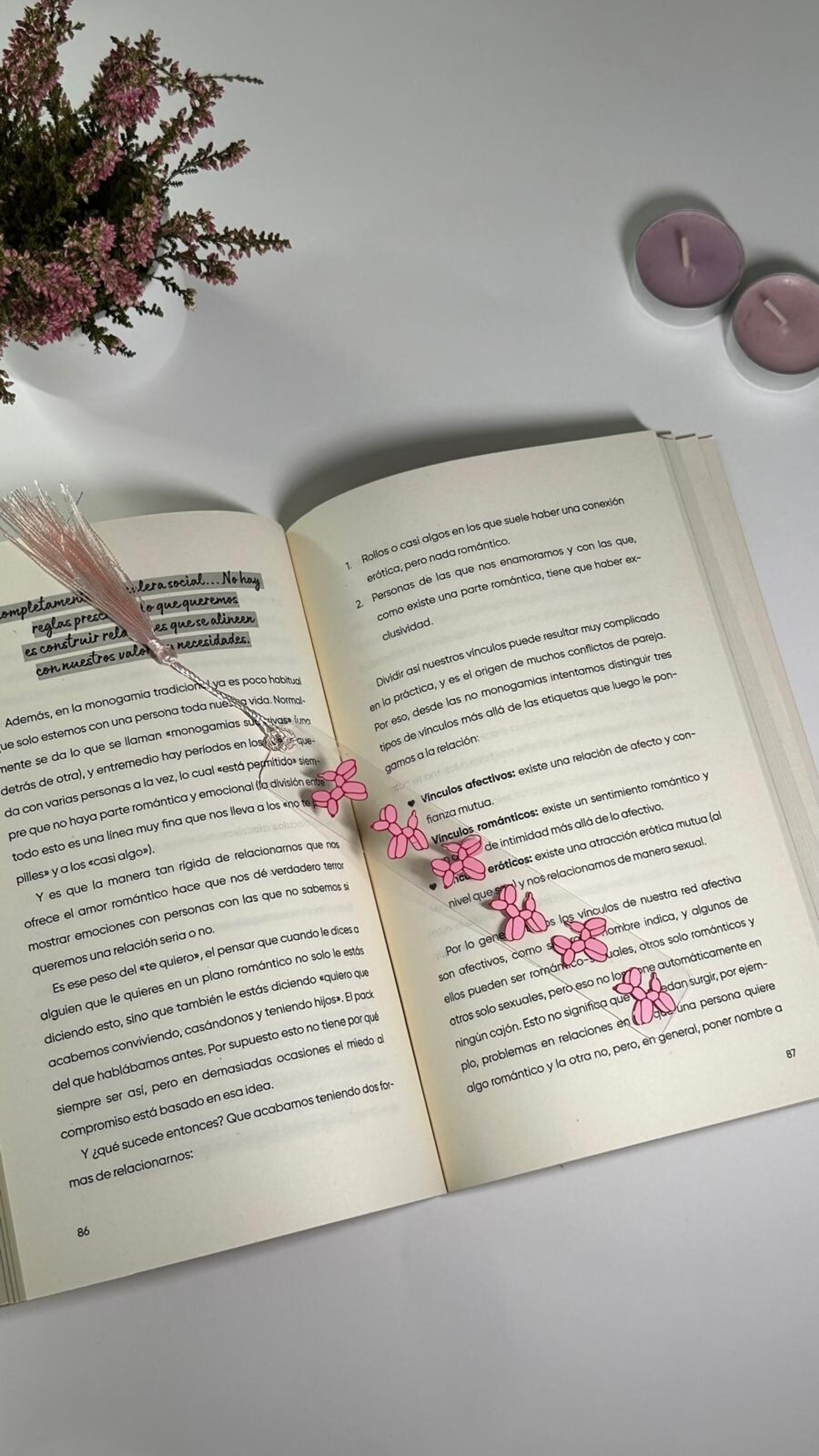 MARCAPÁGINAS "Perrito globo" - 1